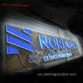 Wholesale Montado en la pared Publicidad Colgante Personalizado LED Signo